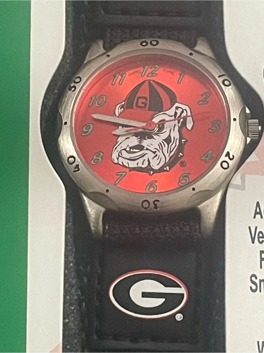 UGA Georgia Bulldogs Watch Youth Size by Game Time NEW